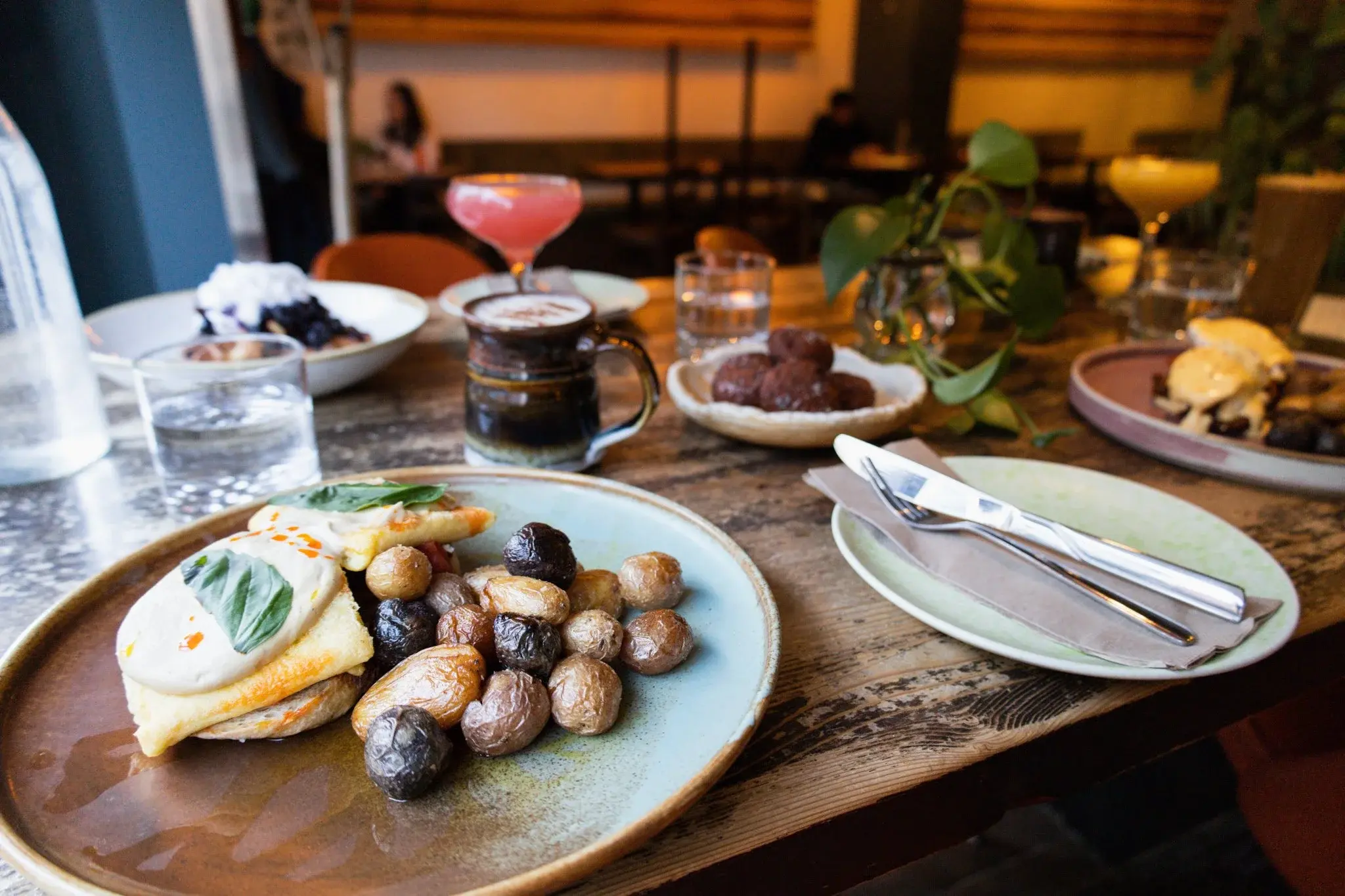 Authentic vegetarian cuisine at The Coup - Best vegetarian restaurant in Calgary, AB Beltline