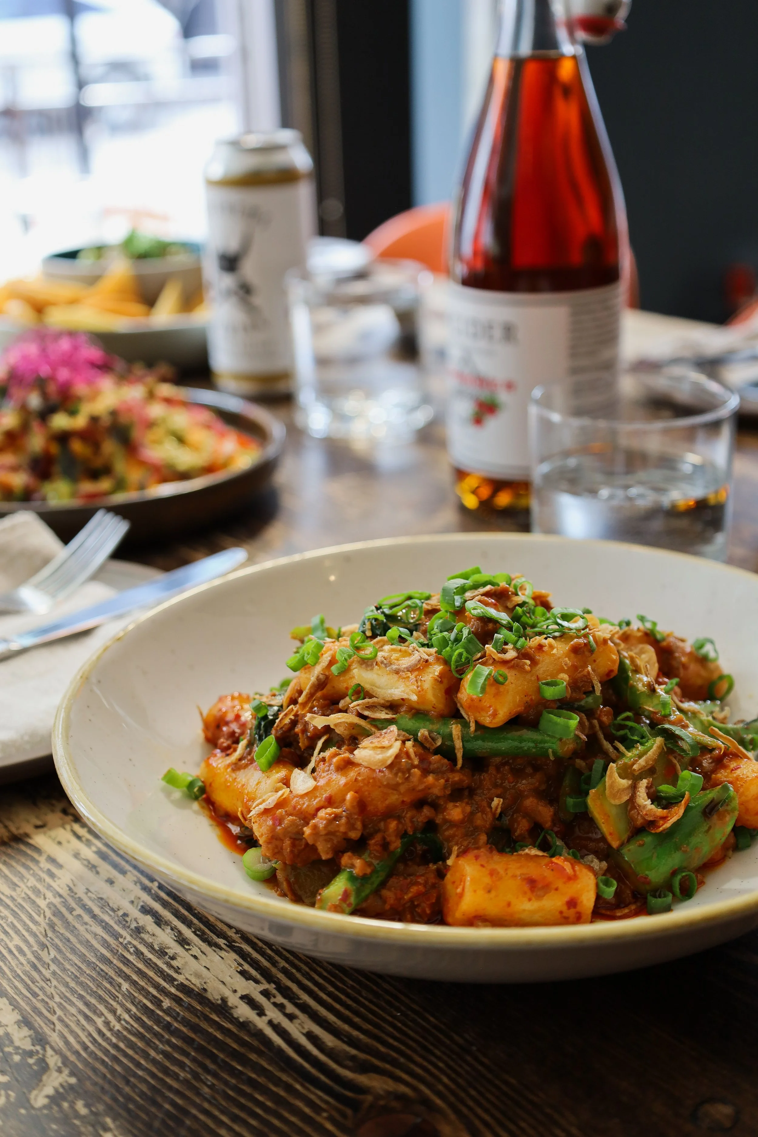 Award-winning vegetarian cuisine at The Coup in Calgary's Beltline neighborhood