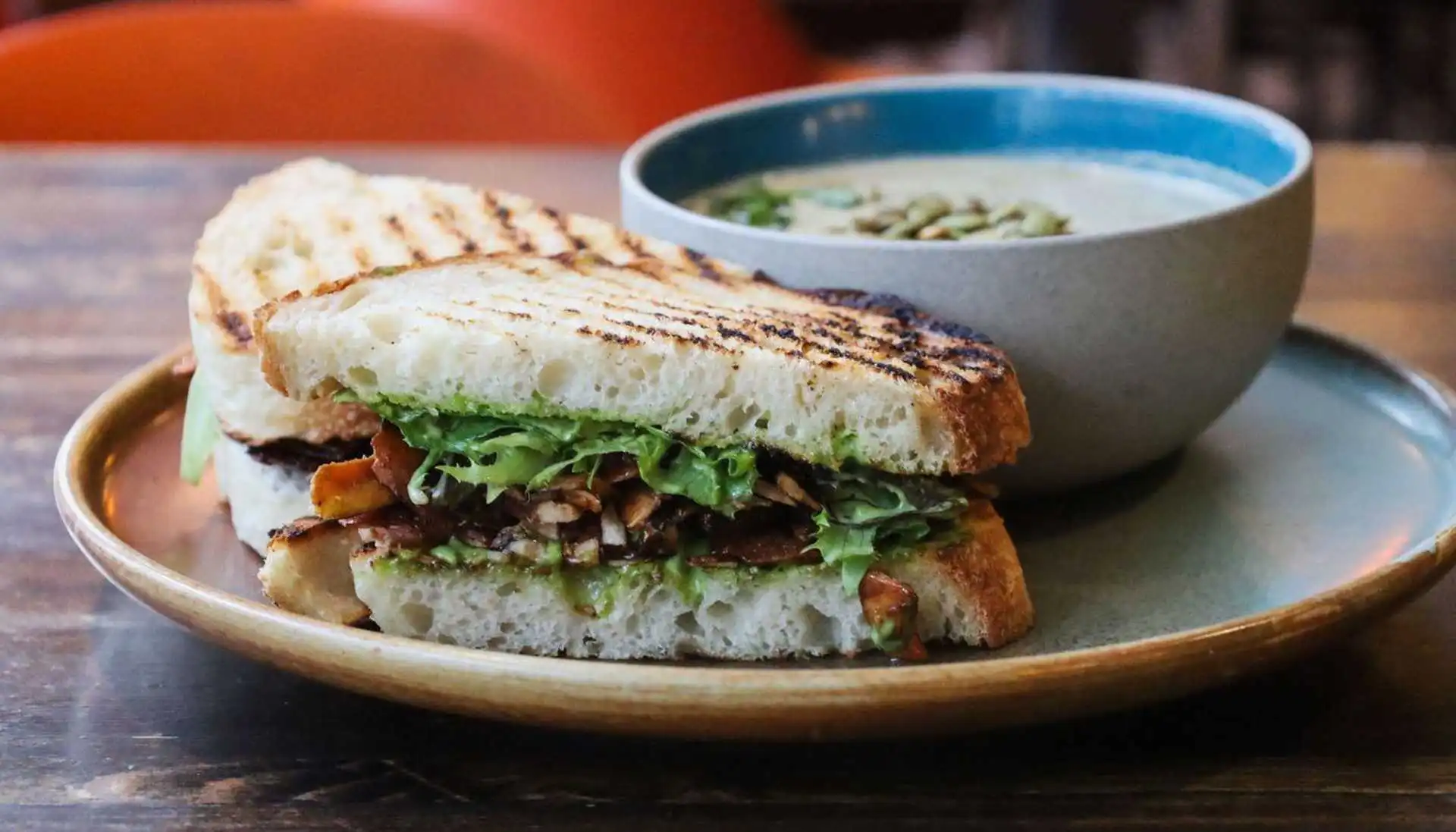 Delicious Treehouse Sandwich at The Coup in Calgary, AB